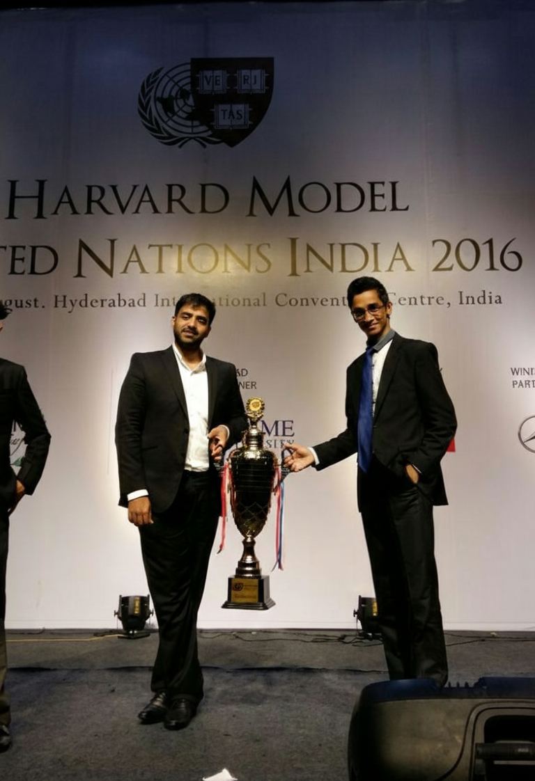 Harvard Model UN India 2016 — Best Delegation